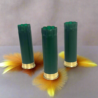 Emerald Green Shotgun Shells Blank 12 Gauge DIY Boutonniere Crafts 8 Pcs - Free Shipping
