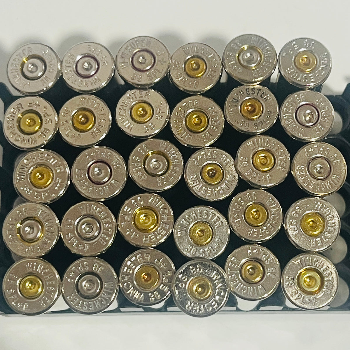 38 Special Nickel Bullet Slices — Thick Cut, Deprimed | Qty 15