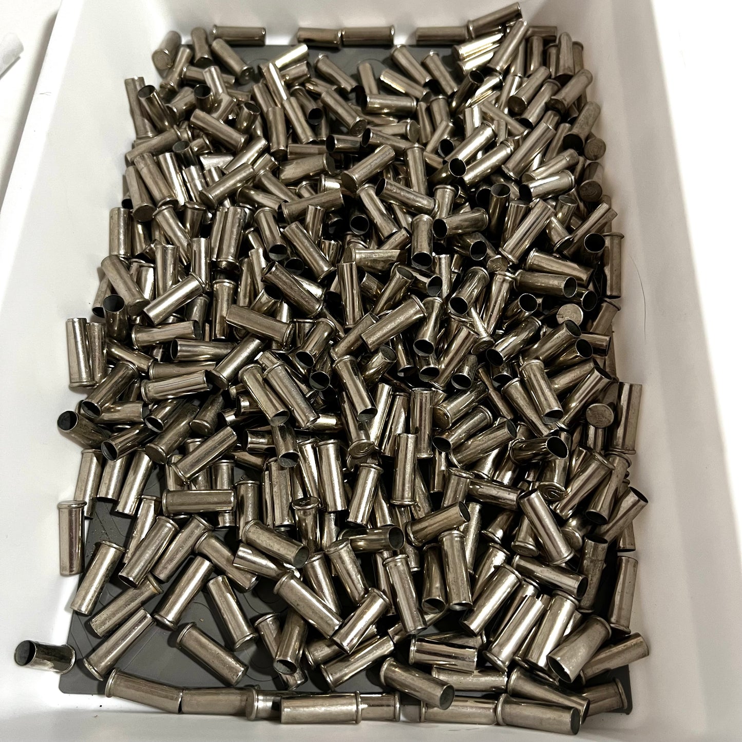 Nickel .22 Caliber Brass Shells Qty 300 Pcs