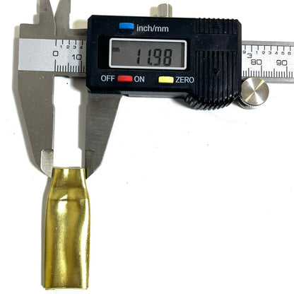 Flattened Rifle Casings
