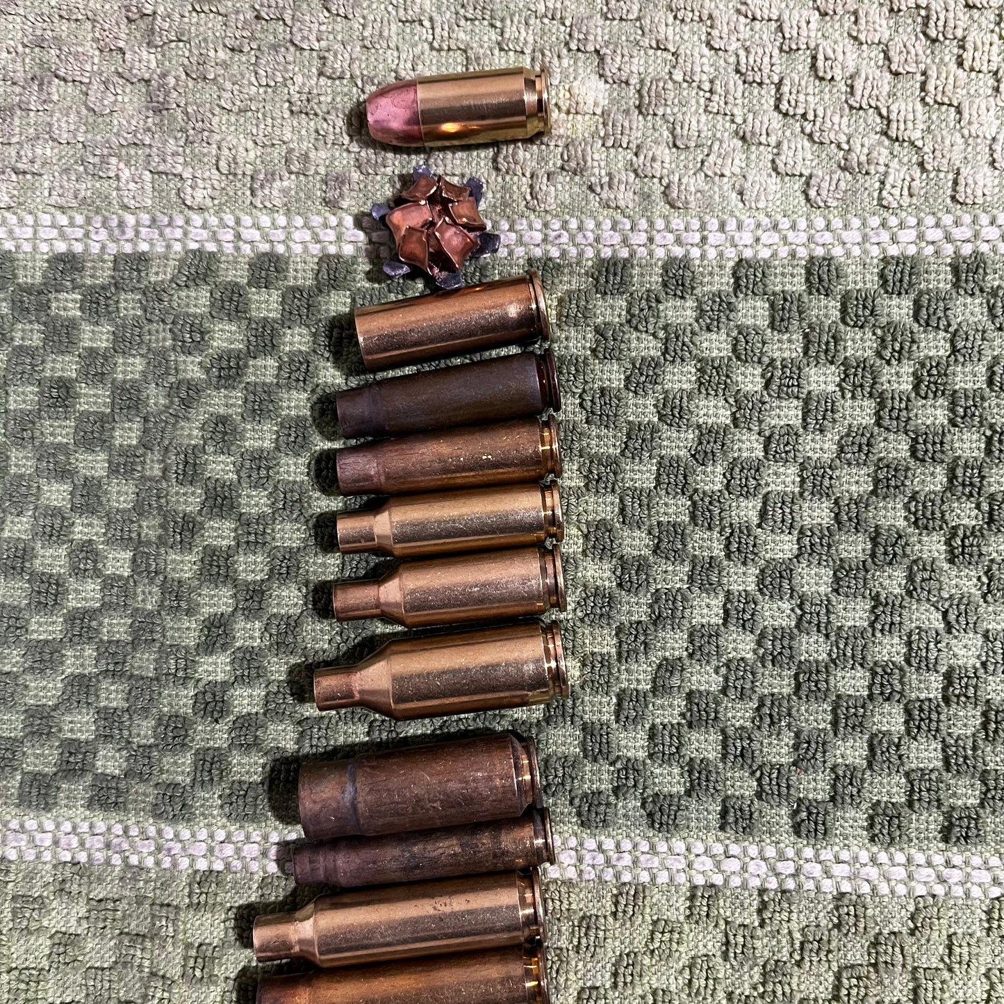 Mixed Lot - Rifle and Pistol Brass - 32 Pcs - Shipping Included