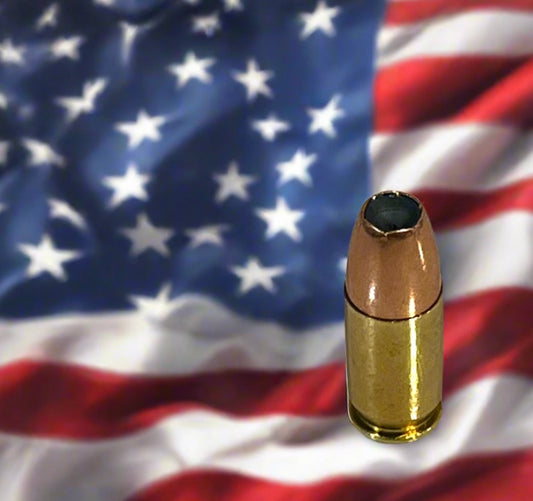 Dummy Brass .380 Auto Casings With New Jacketed Hollow Point Bullet