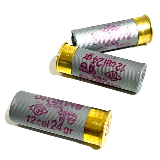 Dummy Rounds Gray Shotgun Shells 12 Gauge Fake Spent Hulls Used Cases - 12GA Qty 10