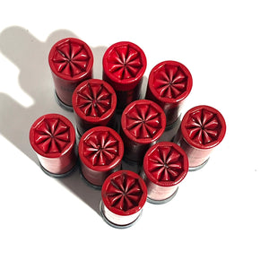 Red Dummy Rounds Fake Shotgun Shells 12 Gauge 12GA Qty 10 - FREE SHIPPING