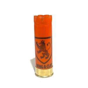 8 Monarch Orange Shotgun Shells 12 Gauge Once Fired Used Casings DIY Boutonniere Wedding Crafts