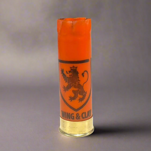 8 Monarch Orange Shotgun Shells 12 Gauge Once Fired Used Casings DIY Boutonniere Wedding Crafts