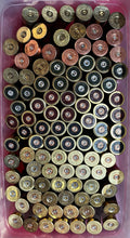 Load image into Gallery viewer, 100 Pcs Shotgun Shell Slices and 25 Pcs 223 Flattened With Hole - Priority Mail Included
