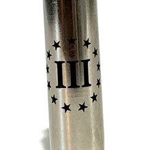 Load image into Gallery viewer, III Percenter Engraved Bullet Casing
