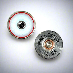 Winchester 12 Gauge Shotgun Shell Slices 12GA Silver And Black Lettering | Qty 5 | FREE SHIPPING