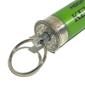 Shotgun Shell Key-Chain Lime Green