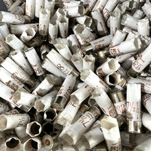 Load image into Gallery viewer, White Gamebore 12 Gauge High Brass Gold Bottom Empty Shotgun Shells 12GA Qty 100 Pcs | FREE SHIPPING
