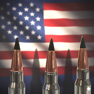 .308 Fake Bullets Real Once Fired Nickel Casings With New Black Tip Bullet