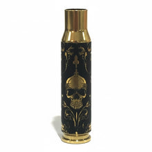 Load image into Gallery viewer, Custom Engraved Brass Rifle Casings Gothic Steampunk Style
