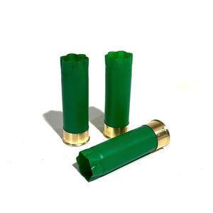 Green Shotgun Shells Blank 12 Gauge DIY Boutonniere Crafts 8 Pcs - Free Shipping