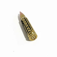 Load image into Gallery viewer, Veteran Flag 308 Engraved Bullet Brass With New Red Tip Bullet | Qty 5 Pcs
