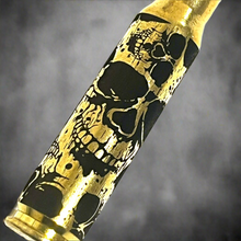 Load image into Gallery viewer, Skulls 308 WIN Engraved Brass 5 Pcs
