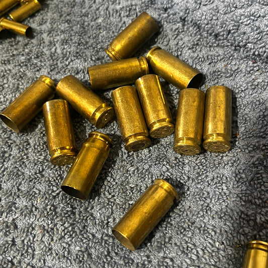 Brass 10mm Casings Once Fired Shells