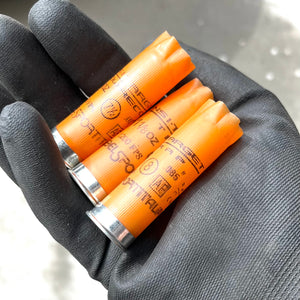 100 Light Orange Empty Shotgun Shells 12 Gauge Shotshells Spent Hulls Cartridges Fired Casings 12GA Shot Gun Shells | FREE SHIPPING