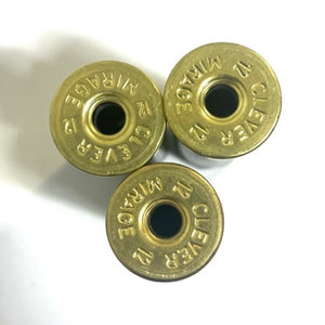 Clever Grand Italia High Brass Deprimed Headstamps 12 Gauge Brass Bottoms 20 Pcs