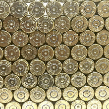 Load image into Gallery viewer, 308 WIN Nickel Brass Bullet Slices With Silver Primer Qty 15 | FREE SHIPPING
