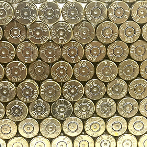 308 WIN Nickel Brass Bullet Slices With Silver Primer Qty 15 | FREE SHIPPING