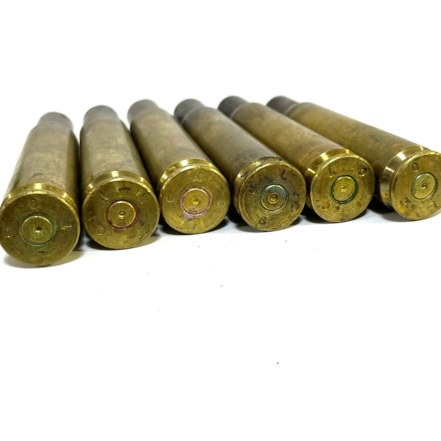 50 Caliber BMG Dirty Brass Shells Used Casings