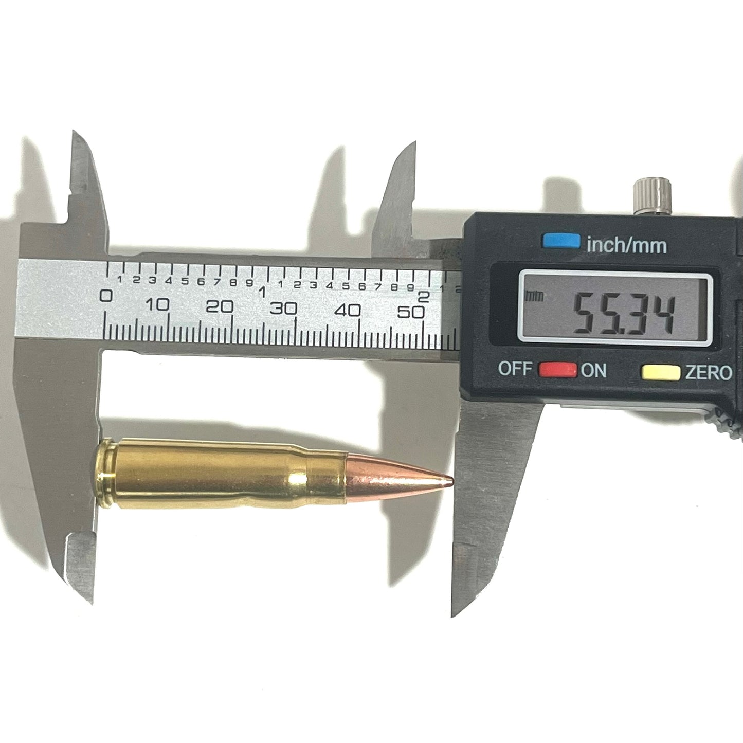 7.62x39 AK-47 Dummy Rounds Real Once Fired Brass Casings With New Bullet