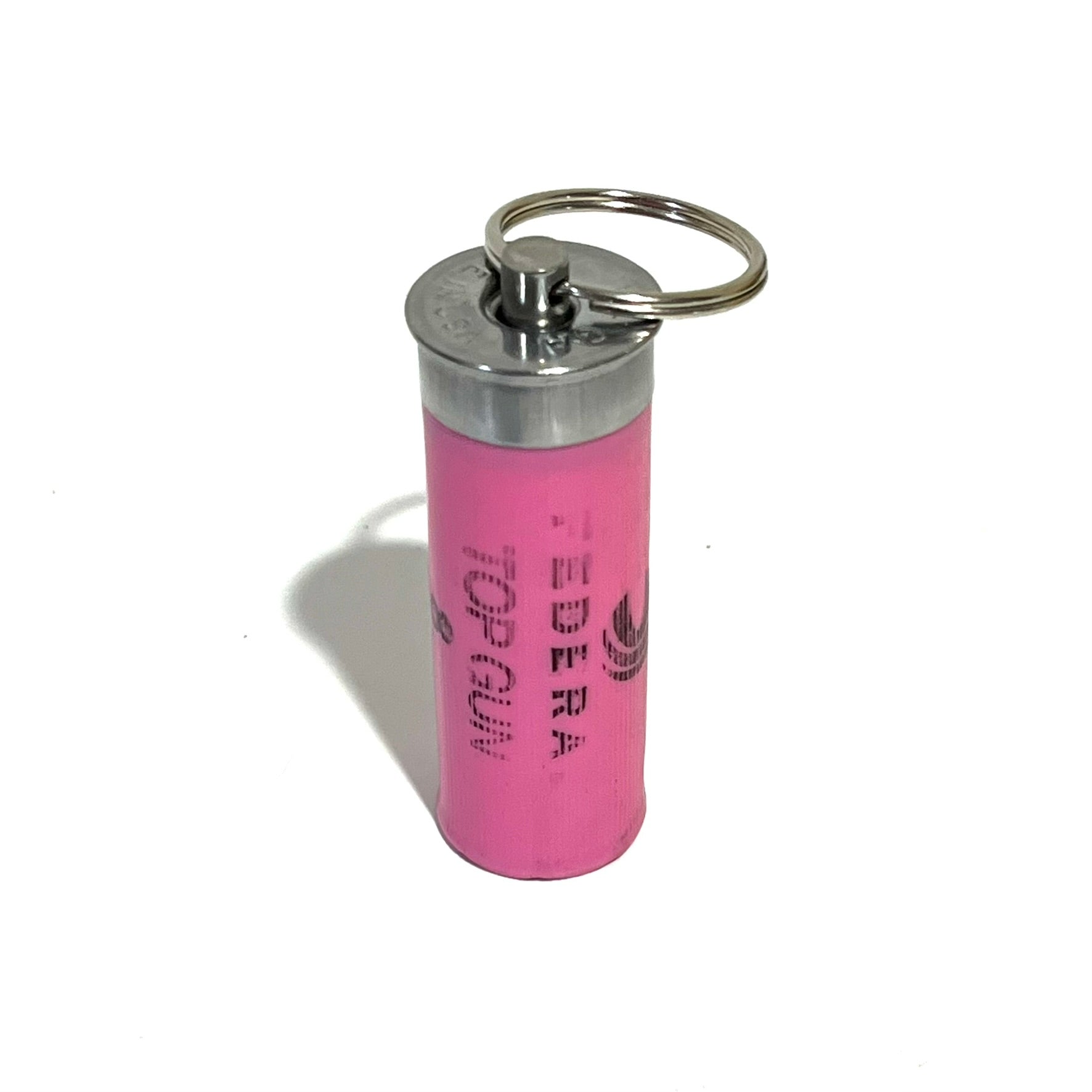 Federal Shotgun Shell Keychain 12 Gauge Pink