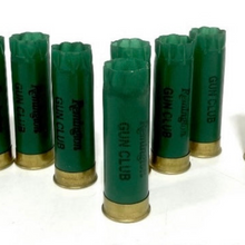 Load image into Gallery viewer, Remington Green Gun Club Shotgun Shells 12 Gauge Gold Bottom Hulls  | Qty 100
