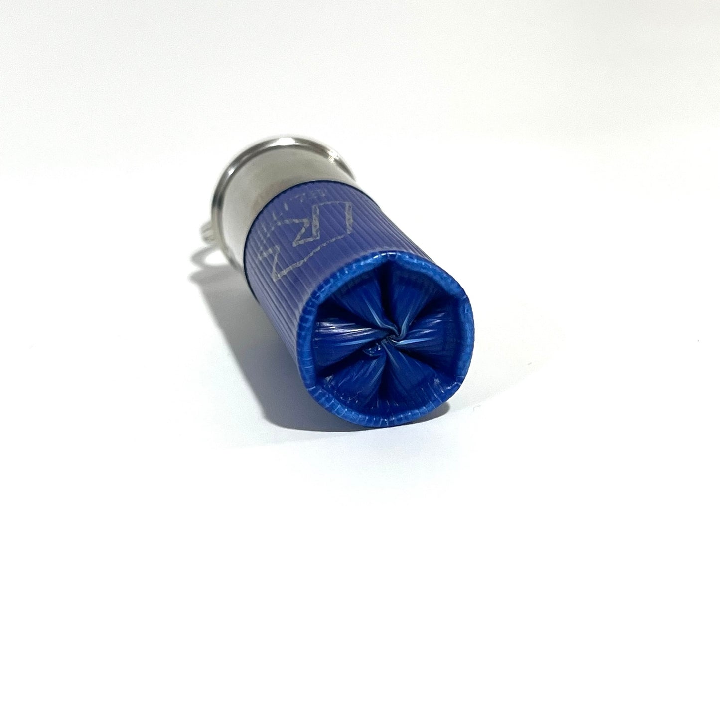 Blue Shotgun Shell Keychain