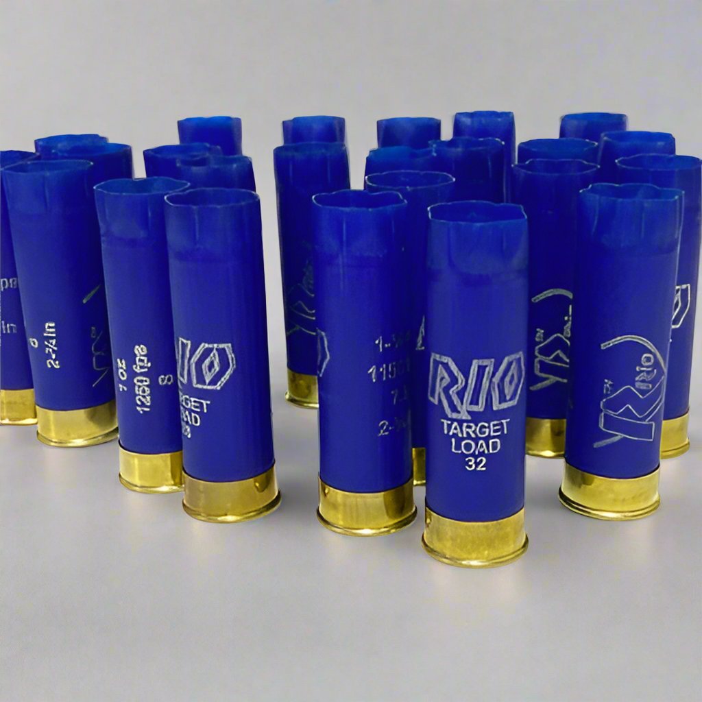 RIO Blue Empty Shotgun Shells 12 Gauge Used Hulls Qty 100 | FREE SHIPPING