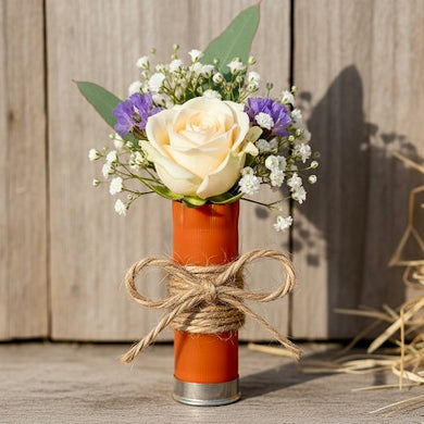 DIY Shotgun Shell Boutonniere Supplies