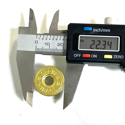 Deprimed High Brass Headstamps 12 Gauge Brass Bottoms