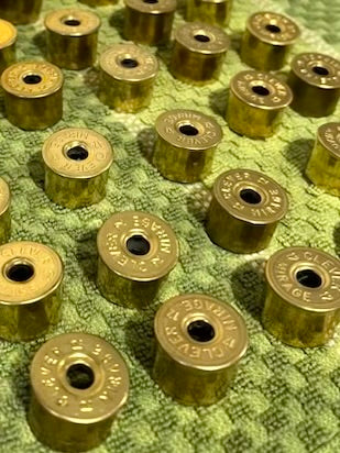 Deprimed High Brass Headstamps 12 Gauge Brass Bottoms