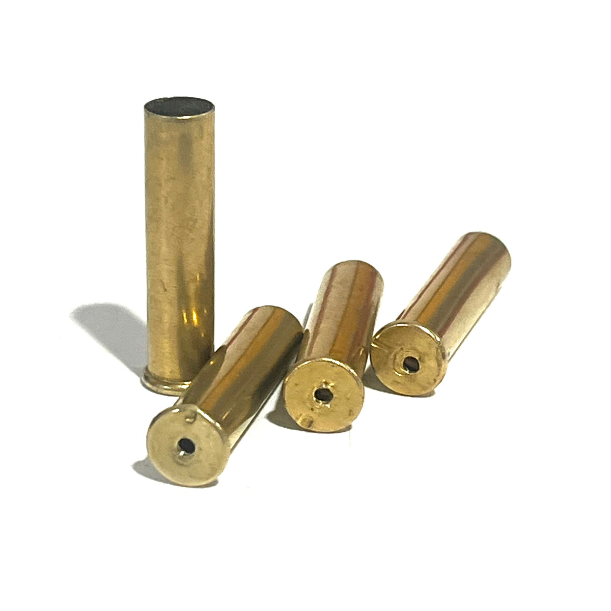 Drilled brass casings for bullet jewelry