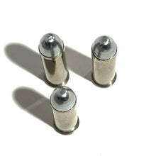 Load image into Gallery viewer, dummy rounds 357 magnum nickel bullet
