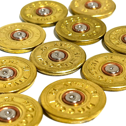 Fiocchi Italy 12 Gauge Slices For Bullet Jewelry