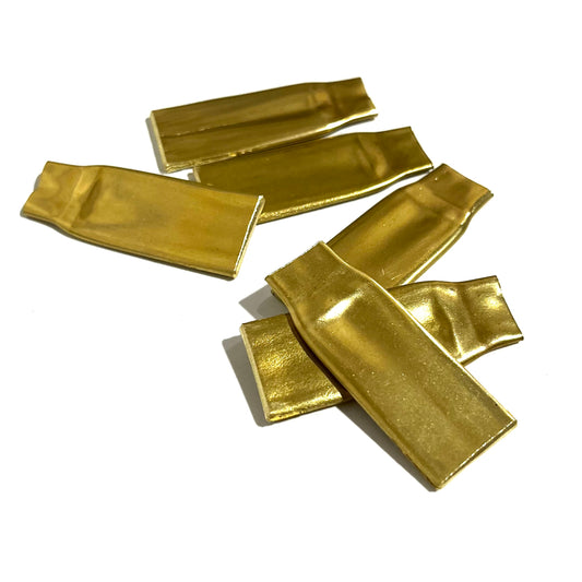Flattened Brass Blanks For Metal Stamping Real Fired Bullet Casings Qty 5