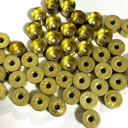 Deprimed High Brass Headstamps 12 Gauge Brass Bottoms
