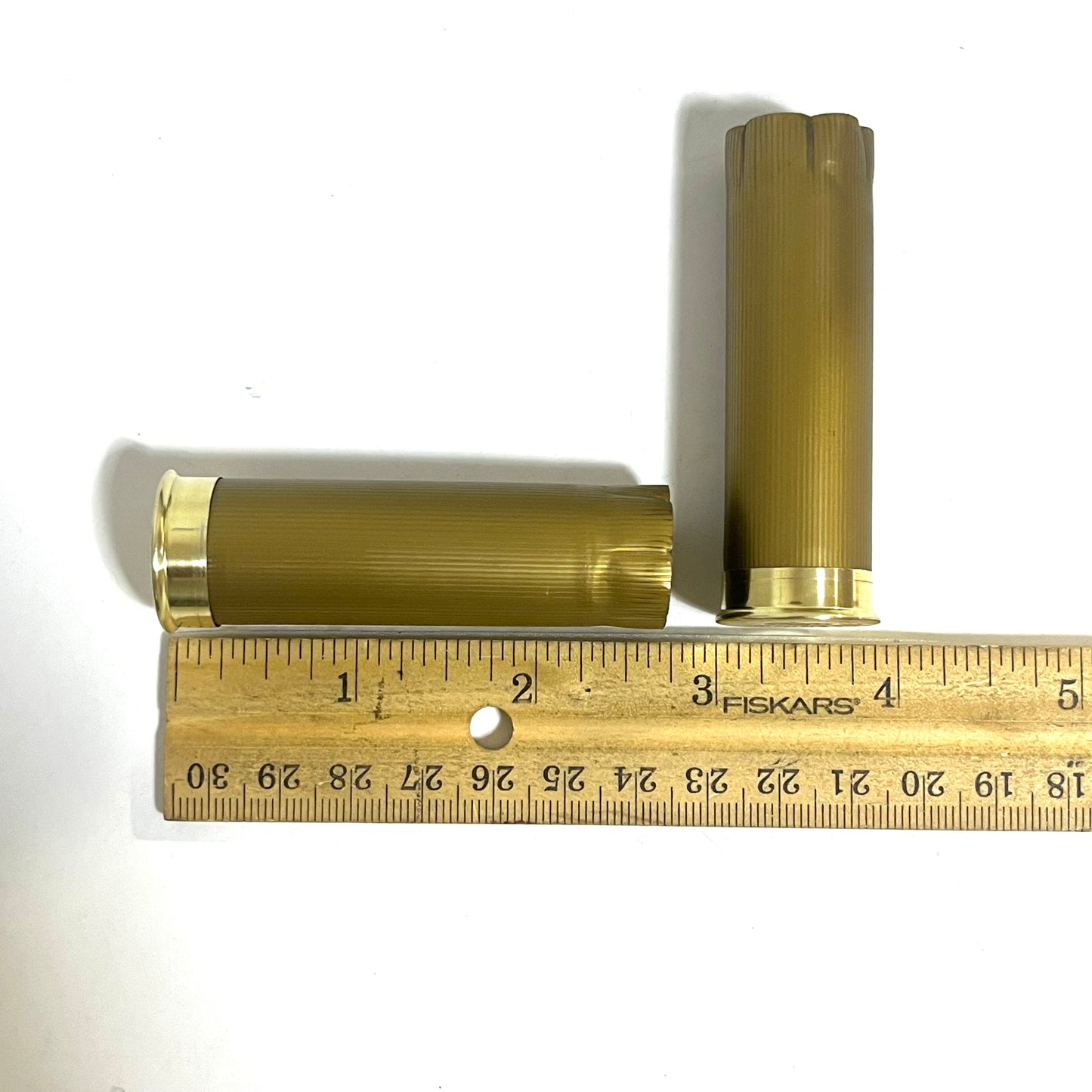 Bornaghi Italy Blank Gold Shotgun Shells 12 Gauge No Markings On Hulls Shotshells DIY Boutonniere Wedding Crafts Qty 8 | FREE SHIPPING