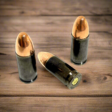 Load image into Gallery viewer, Dummy 9MM 9x19 Luger Black Casings With New Bullet | Qty 3
