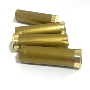Bornaghi Italy Blank Gold Shotgun Shells 12 Gauge No Markings On Hulls Shotshells DIY Boutonniere Wedding Crafts Qty 8 | FREE SHIPPING