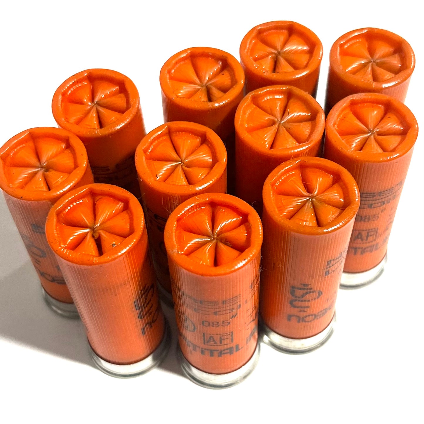 Dummy Rounds Inert Shotgun Shells 12 Gauge Fake Spent Hulls Used Casings 12GA Qty 10