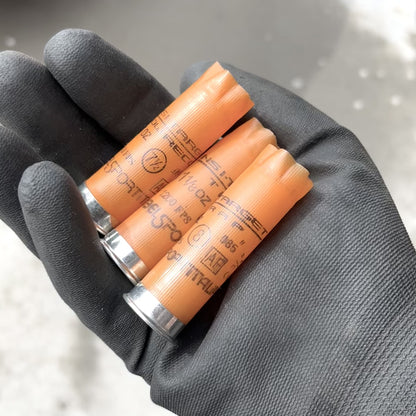 100 Light Orange Empty Shotgun Shells 12 Gauge Shotshells Spent Hulls Cartridges Fired Casings 12GA Shot Gun Shells | FREE SHIPPING
