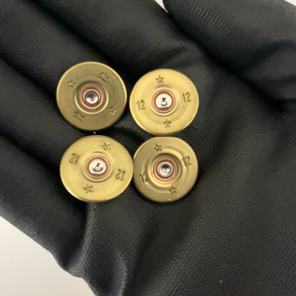 Starred 12 Gauge Tri Color Slices For Bullet Jewelry