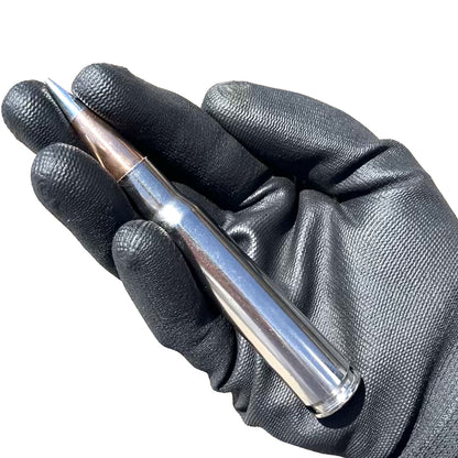 50 Cal BMG Nickel Dummy Round With Professional Match Grade Bullet