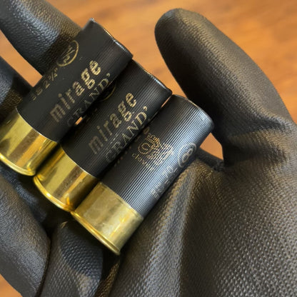 Dummy Rounds Inert Black Shotgun Shells 12 Gauge High Brass Fake Spent Hulls Used Cases 12GA Qty 10 - FREE SHIPPING