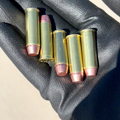 44 Magnum Dummy Rounds Brass With New Flat Bullet