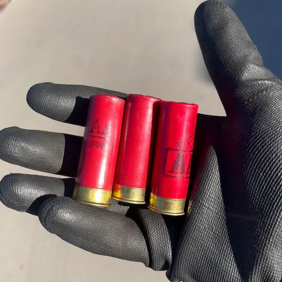 Winchester AA Red Shotgun Dummy Rounds for Crafts Cosplay Props