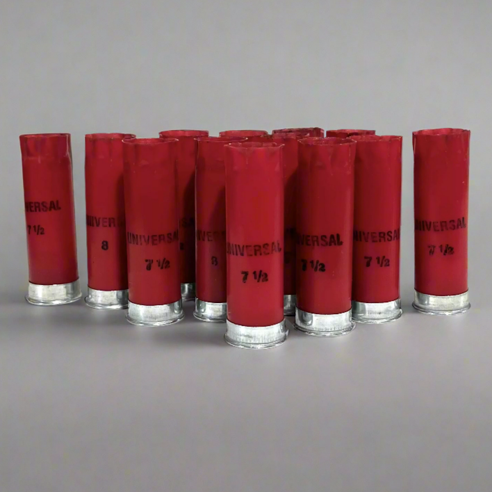 Red Winchester Universal Hulls Standing With 7 1/2 And 8 Shot Print